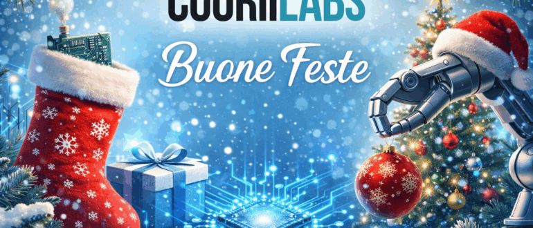 Buone feste da Cuoriilabs, azienda di consulenza informatica